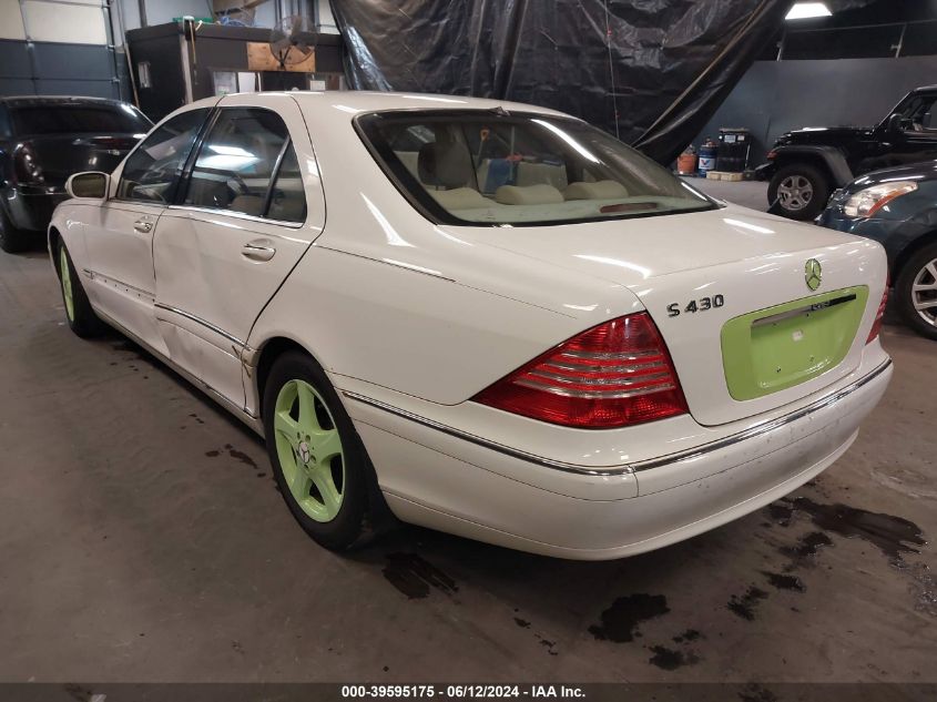 2004 Mercedes-Benz S 430 VIN: WDBNG70J74A392234 Lot: 39595175