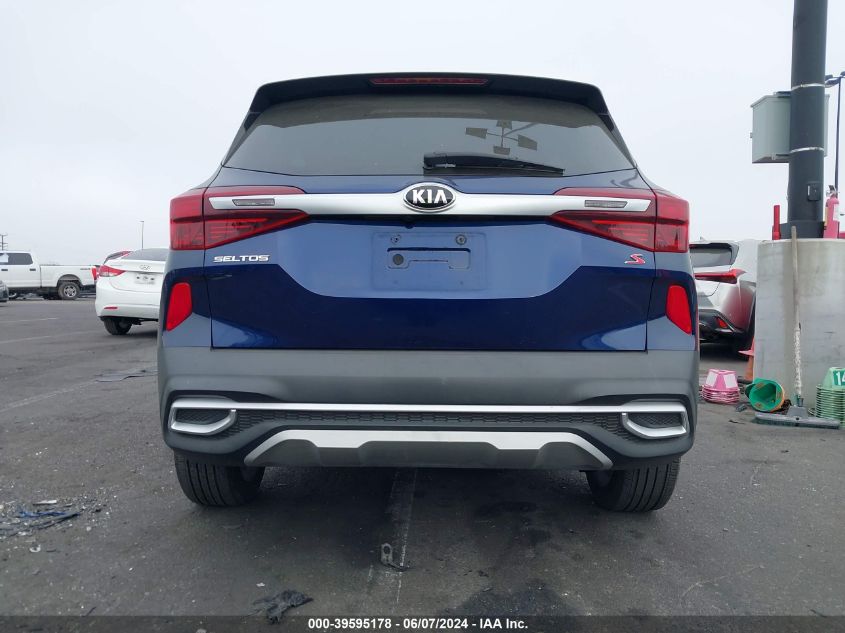 2021 Kia Seltos S VIN: KNDEUCAA6M7052295 Lot: 39595178