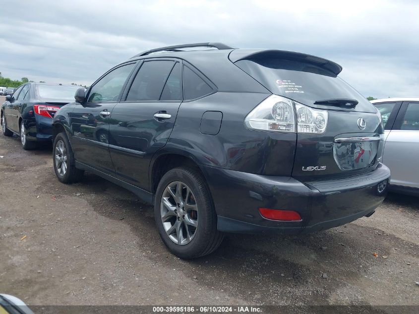 2009 Lexus Rx 350 VIN: 2T2HK31U29C124205 Lot: 39595186