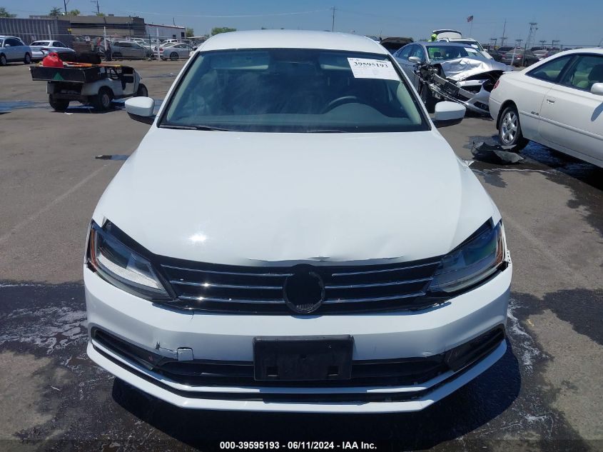 2017 Volkswagen Jetta 1.4T S VIN: 3VW2B7AJ4HM224252 Lot: 39595193