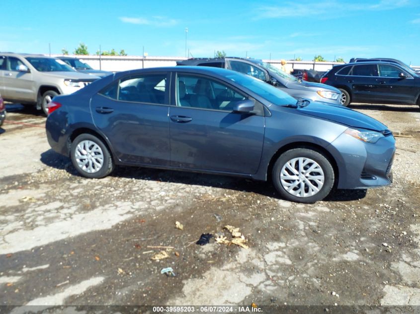 2018 Toyota Corolla Le VIN: 5YFBURHE9JP763076 Lot: 39595203