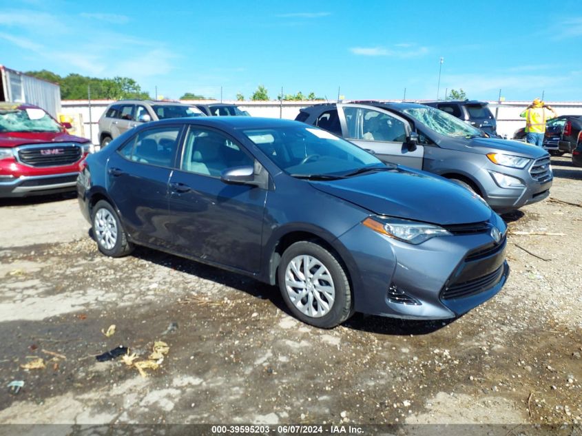 2018 Toyota Corolla Le VIN: 5YFBURHE9JP763076 Lot: 39595203