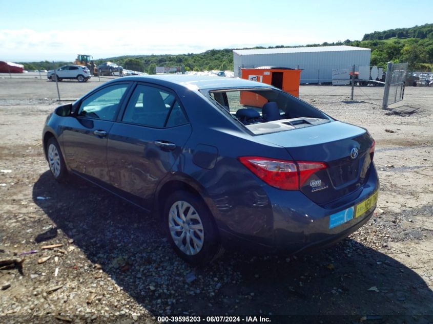 2018 Toyota Corolla Le VIN: 5YFBURHE9JP763076 Lot: 39595203