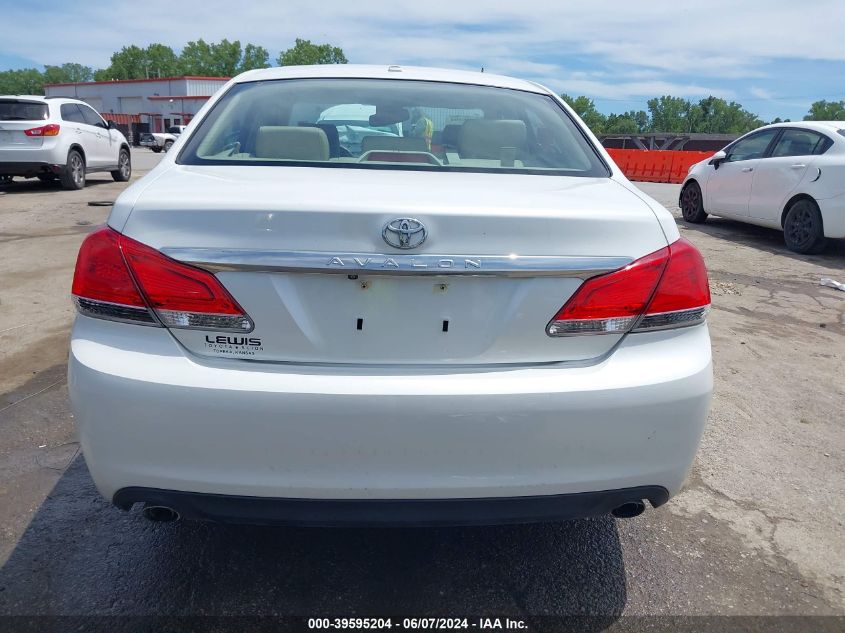 2012 Toyota Avalon VIN: 4T1BK3DB0CU464267 Lot: 39595204