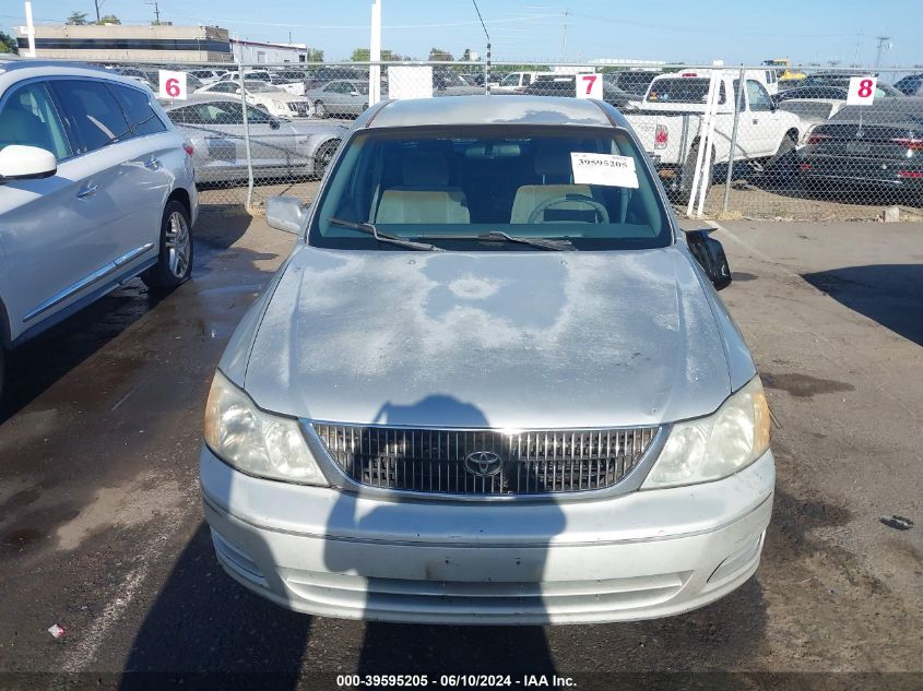 2001 Toyota Avalon Xl VIN: 4T1BF28B11U139696 Lot: 39595205