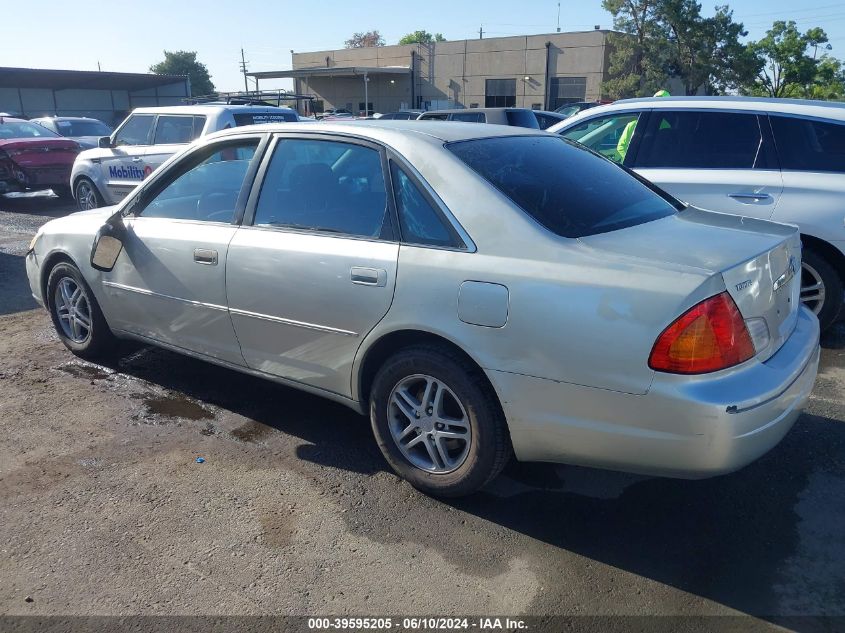 2001 Toyota Avalon Xl VIN: 4T1BF28B11U139696 Lot: 39595205