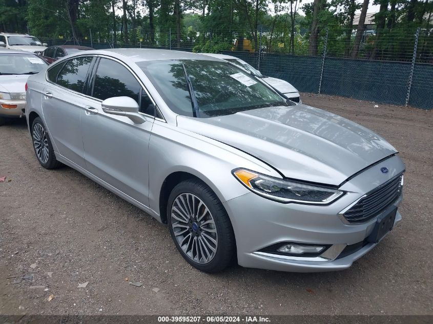 2017 Ford Fusion Se VIN: 3FA6P0H90HR333261 Lot: 39595207