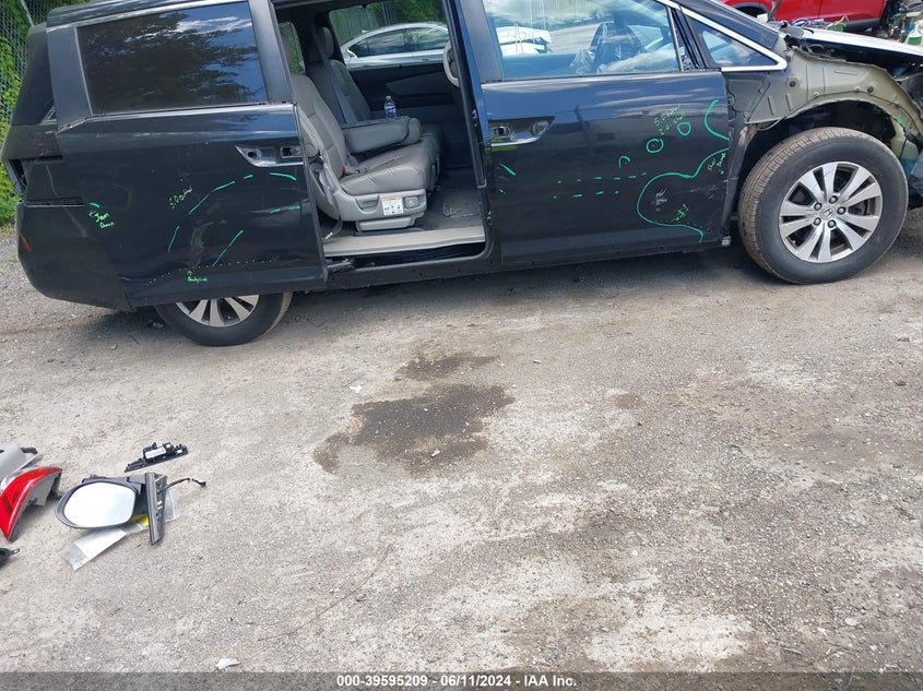 2015 Honda Odyssey Ex-L VIN: 5FNRL5H65FB016029 Lot: 39595209