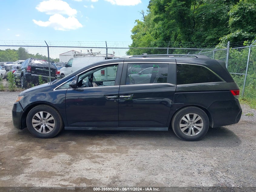 2015 Honda Odyssey Ex-L VIN: 5FNRL5H65FB016029 Lot: 39595209