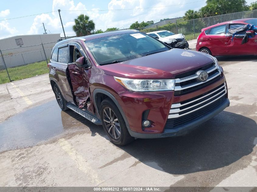 2017 TOYOTA HIGHLANDER XLE - 5TDKZRFH4HS220380