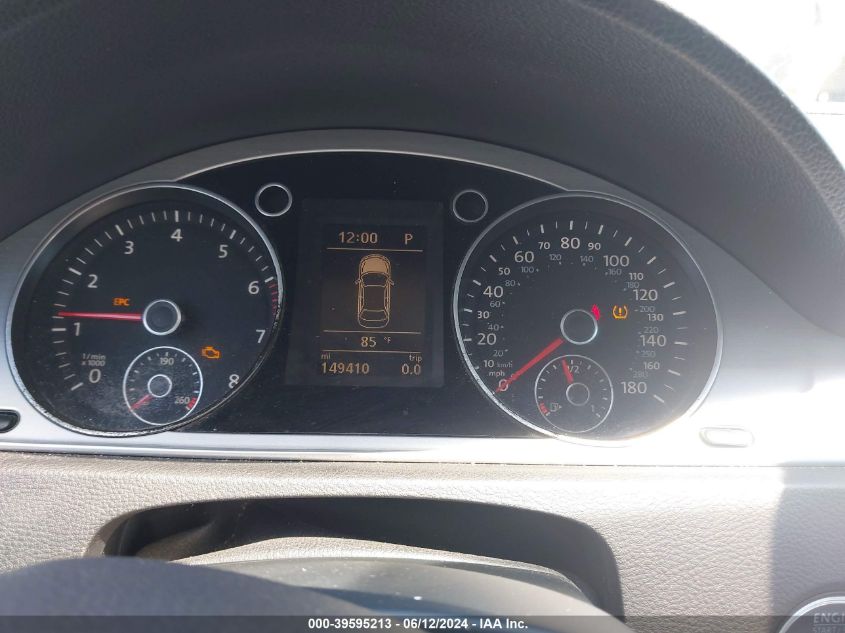 2015 Volkswagen Cc 2.0T Sport VIN: WVWBP7AN4FE805521 Lot: 39595213