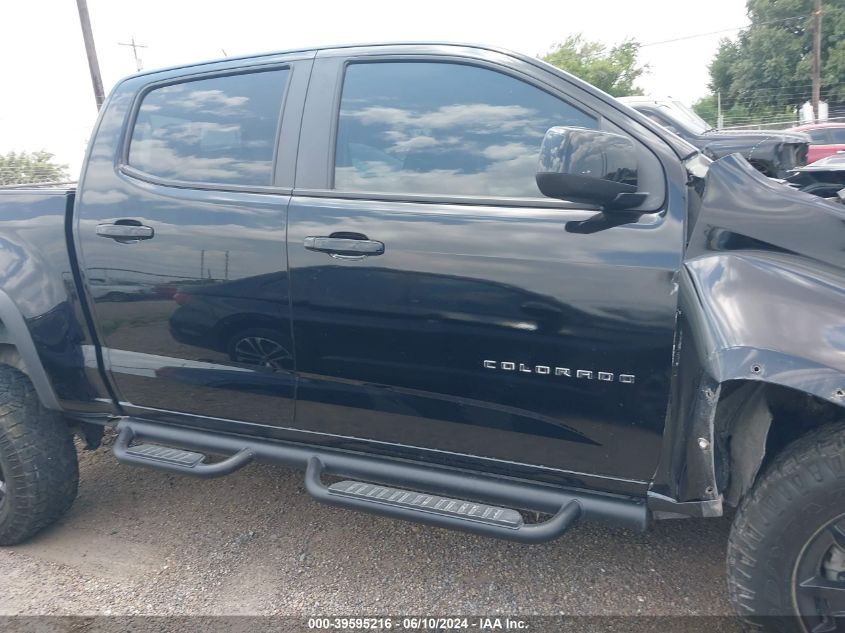 2021 Chevrolet Colorado 4Wd Short Box Zr2 VIN: 1GCGTEEN9M1122900 Lot: 39595216