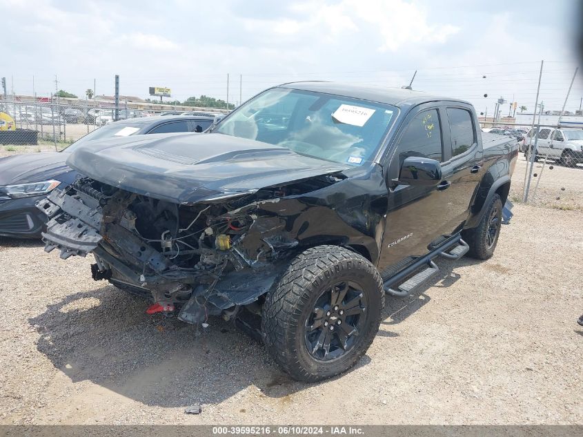 2021 Chevrolet Colorado 4Wd Short Box Zr2 VIN: 1GCGTEEN9M1122900 Lot: 39595216