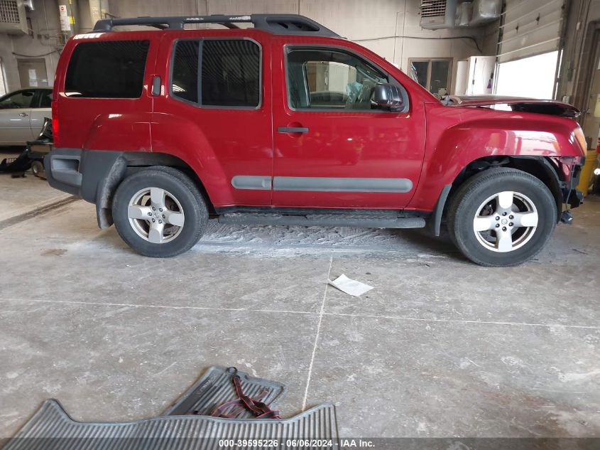 2005 Nissan Xterra Off Road/S/Se VIN: 5N1AN08W45C616686 Lot: 39595226