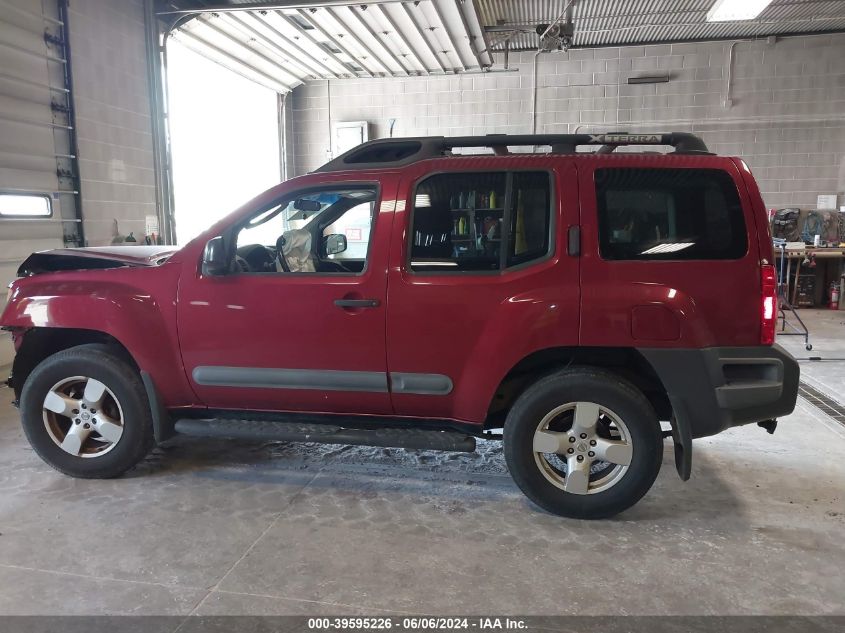 2005 Nissan Xterra Off Road/S/Se VIN: 5N1AN08W45C616686 Lot: 39595226