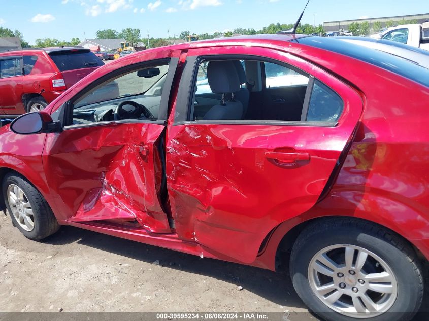 2012 Chevrolet Sonic 2Ls VIN: 1G1JA5SH1C4114726 Lot: 39595234