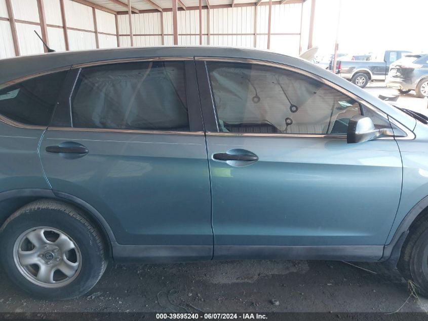 2015 Honda Cr-V Lx VIN: 2HKRM3H3XFH535229 Lot: 39595240