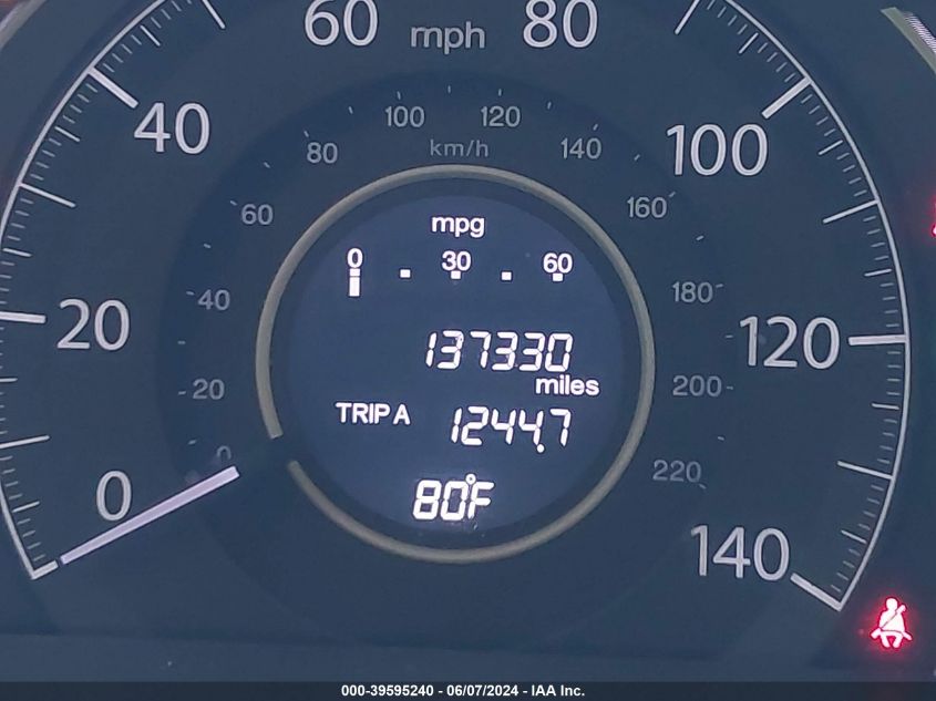 2015 Honda Cr-V Lx VIN: 2HKRM3H3XFH535229 Lot: 39595240