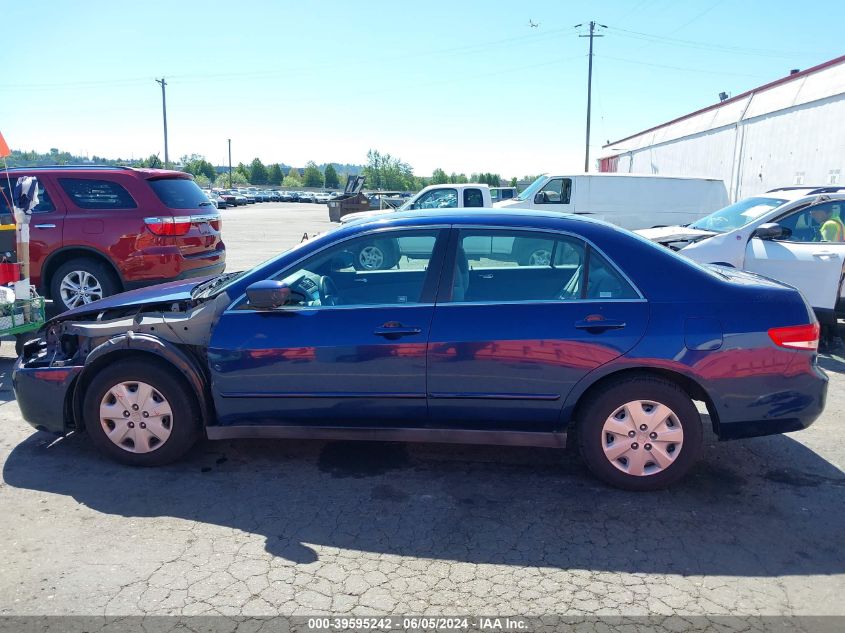 2004 Honda Accord 2.4 Lx VIN: 1HGCM563X4A040006 Lot: 39595242