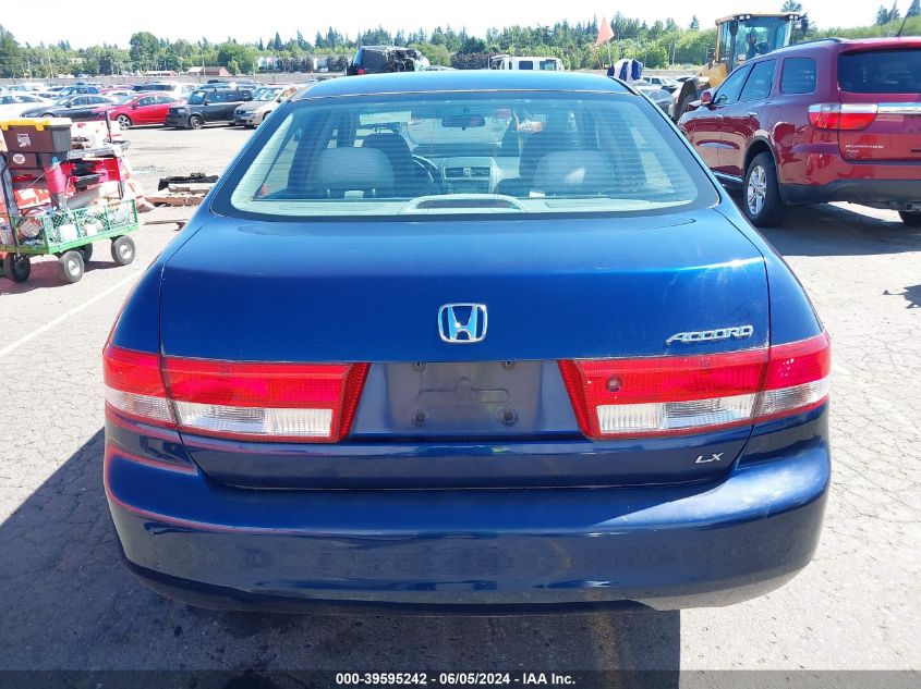 2004 Honda Accord 2.4 Lx VIN: 1HGCM563X4A040006 Lot: 39595242