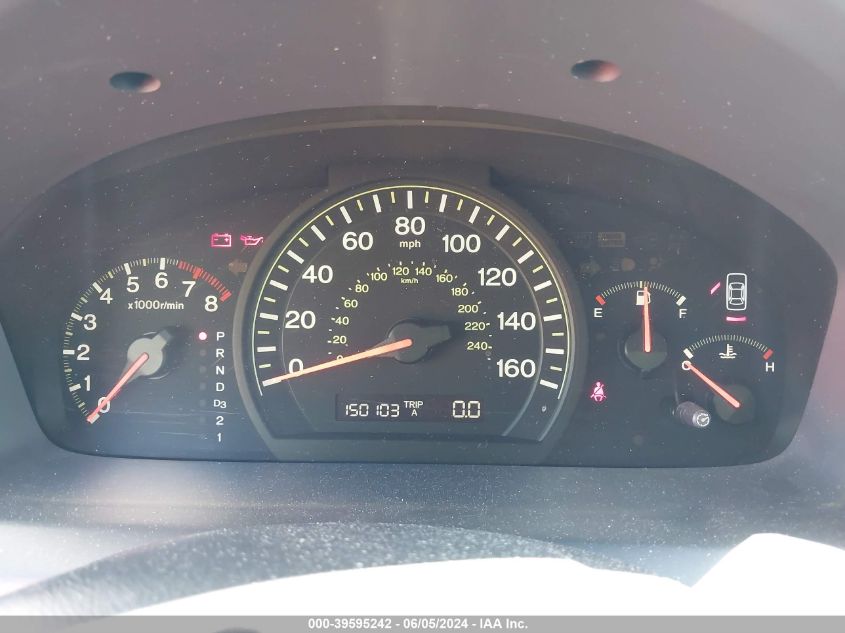 2004 Honda Accord 2.4 Lx VIN: 1HGCM563X4A040006 Lot: 39595242