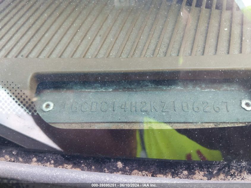 1989 Chevrolet Gmt-400 C1500 VIN: 1GCDC14H2KZ106267 Lot: 39595251