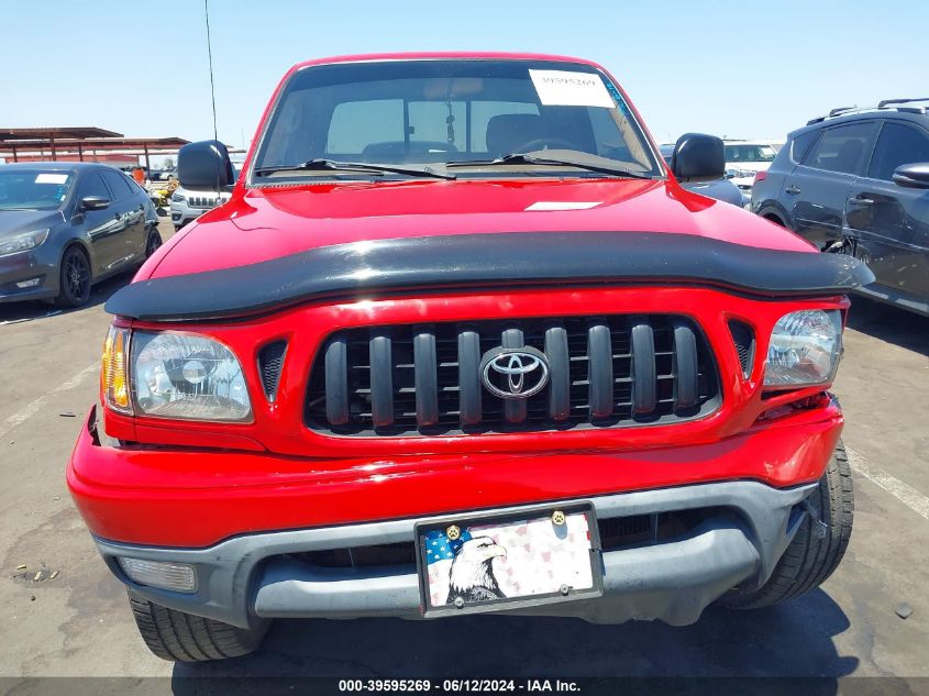 2001 Toyota Tacoma Prerunner V6 VIN: 5TESN92N11Z817258 Lot: 39595269