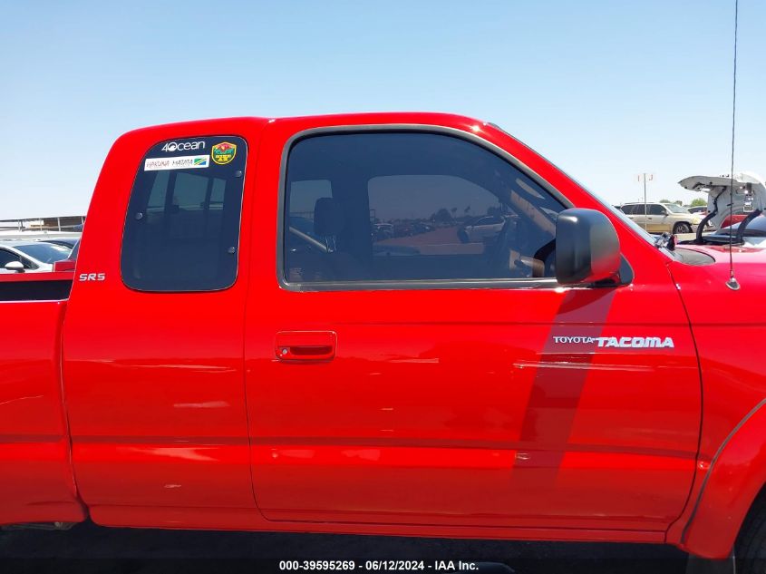 2001 Toyota Tacoma Prerunner V6 VIN: 5TESN92N11Z817258 Lot: 39595269