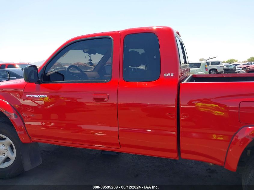 2001 Toyota Tacoma Prerunner V6 VIN: 5TESN92N11Z817258 Lot: 39595269