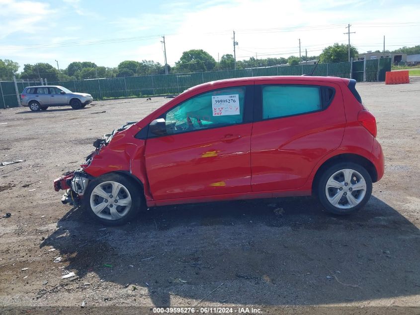 2020 Chevrolet Spark Fwd Ls Automatic VIN: KL8CB6SA5LC473467 Lot: 39595276