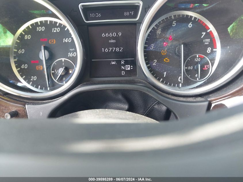 2012 Mercedes-Benz Ml 350 4Matic VIN: 4JGDA5HB3CA025308 Lot: 39595289