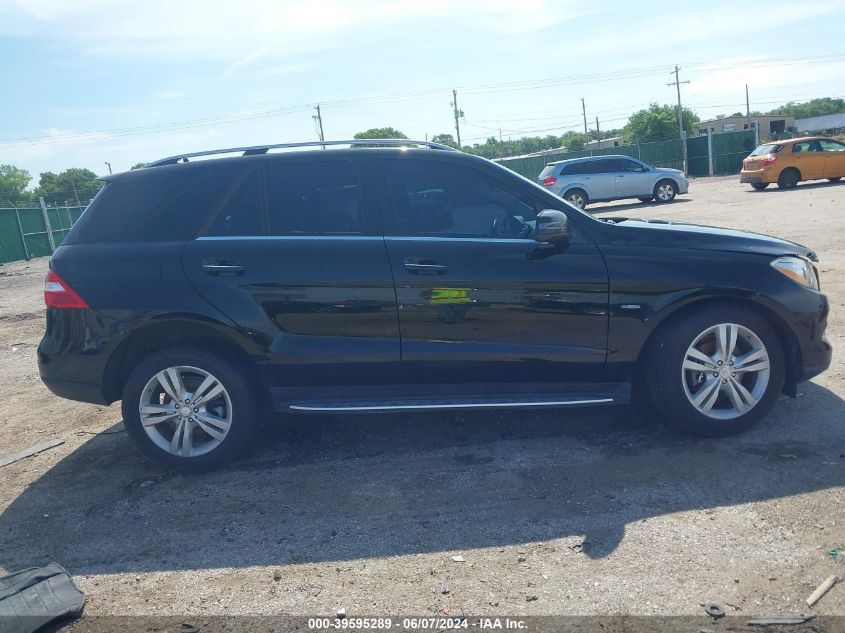 2012 Mercedes-Benz Ml 350 4Matic VIN: 4JGDA5HB3CA025308 Lot: 39595289