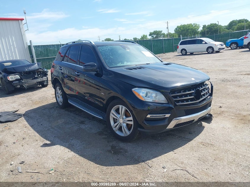 2012 Mercedes-Benz Ml 350 4Matic VIN: 4JGDA5HB3CA025308 Lot: 39595289