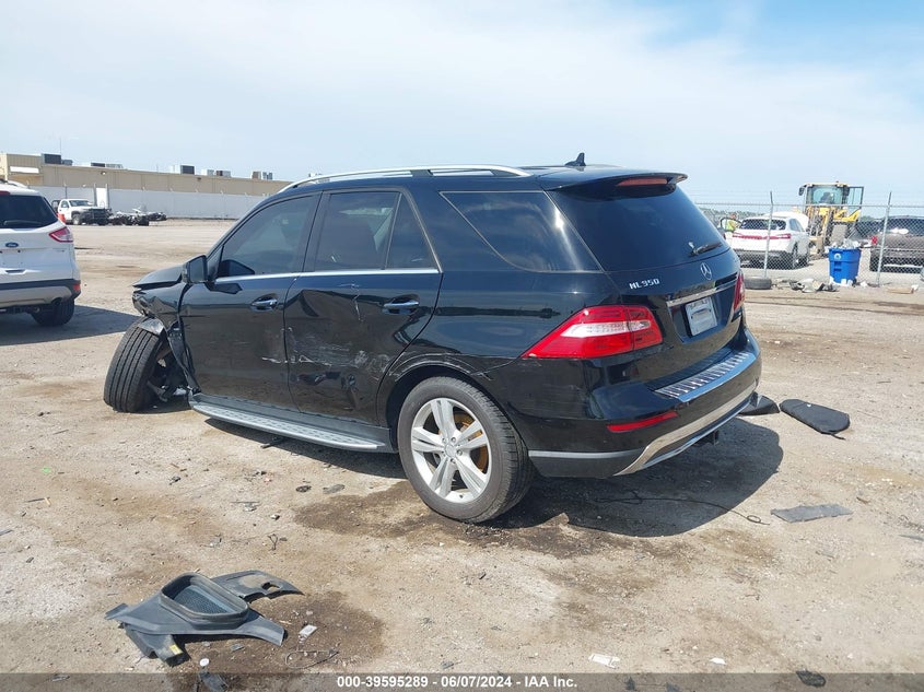 2012 Mercedes-Benz Ml 350 4Matic VIN: 4JGDA5HB3CA025308 Lot: 39595289