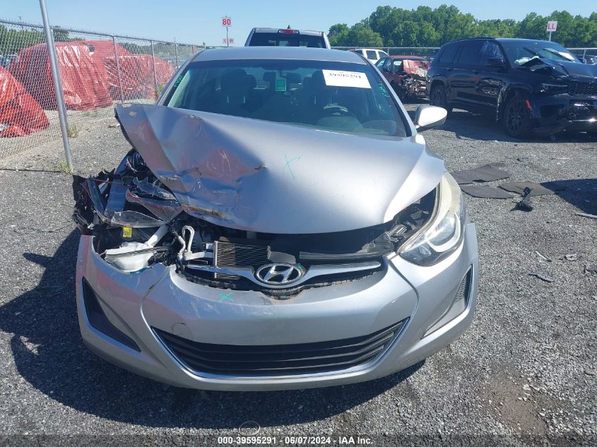 2015 Hyundai Elantra Se VIN: 5NPDH4AE4FH630496 Lot: 39595291