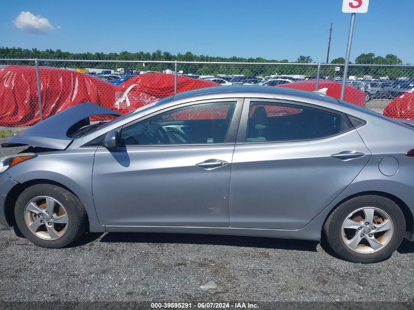 2015 Hyundai Elantra Se VIN: 5NPDH4AE4FH630496 Lot: 39595291