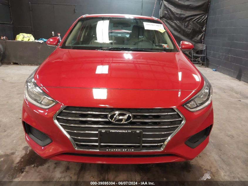 2022 Hyundai Accent Se VIN: 3KPC24A69NE175752 Lot: 39595304