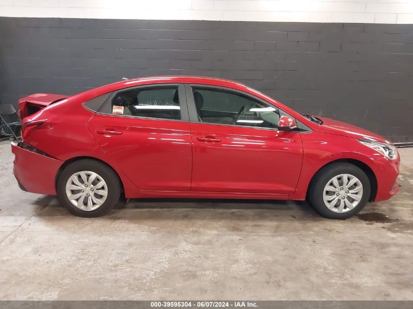 2022 Hyundai Accent Se VIN: 3KPC24A69NE175752 Lot: 39595304