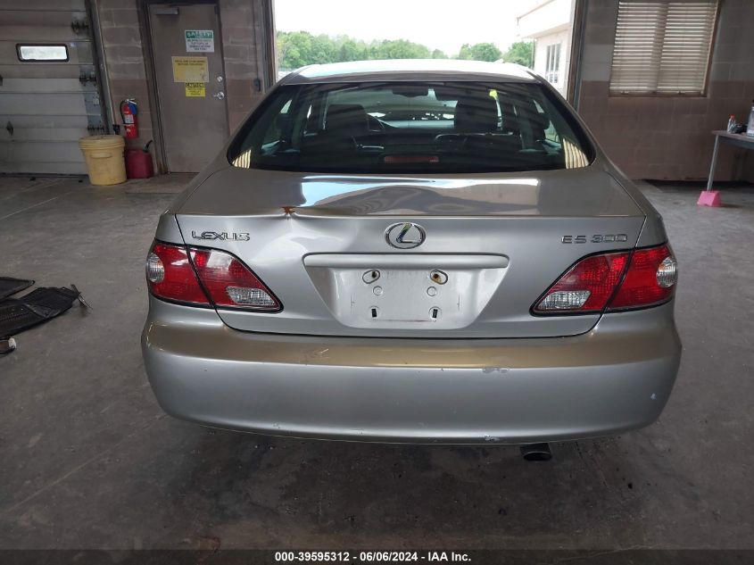 2002 Lexus Es 300 VIN: JTHBF30G225015433 Lot: 39595312