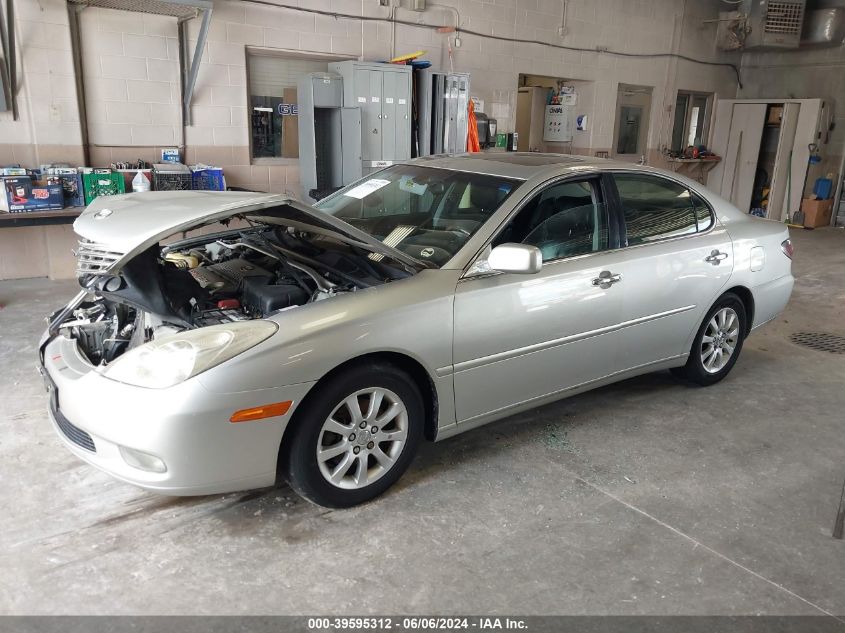 2002 Lexus Es 300 VIN: JTHBF30G225015433 Lot: 39595312