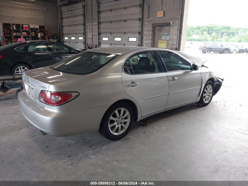 2002 Lexus Es 300 VIN: JTHBF30G225015433 Lot: 39595312