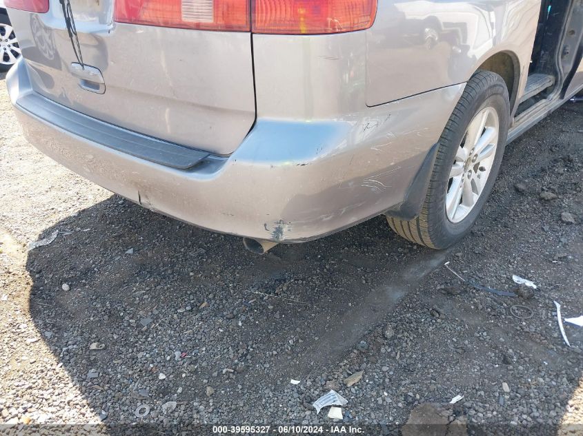 2001 Honda Odyssey Ex VIN: 2HKRL18621H005413 Lot: 39595327