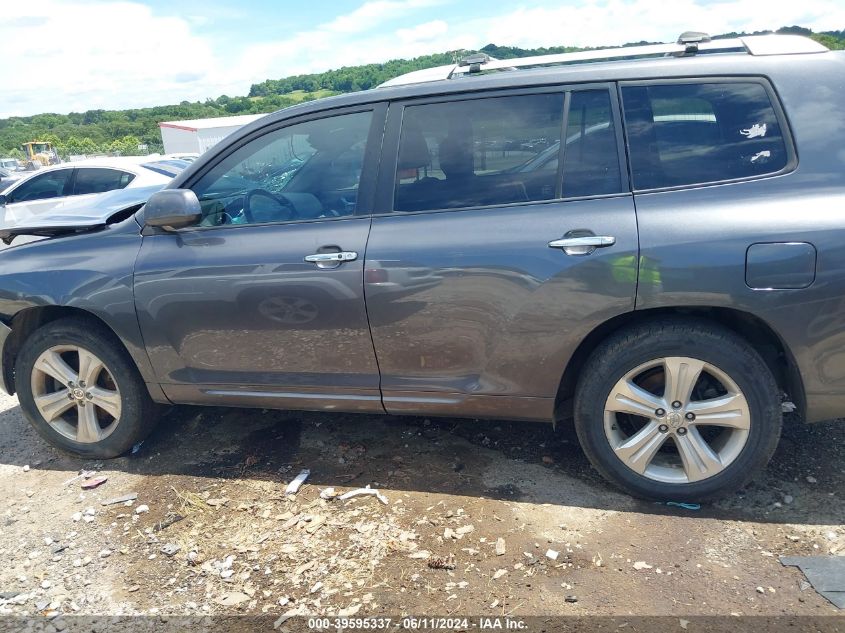 2008 Toyota Highlander Limited VIN: JTEES42A982017971 Lot: 39595337