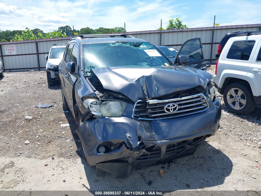 2008 Toyota Highlander Limited VIN: JTEES42A982017971 Lot: 39595337