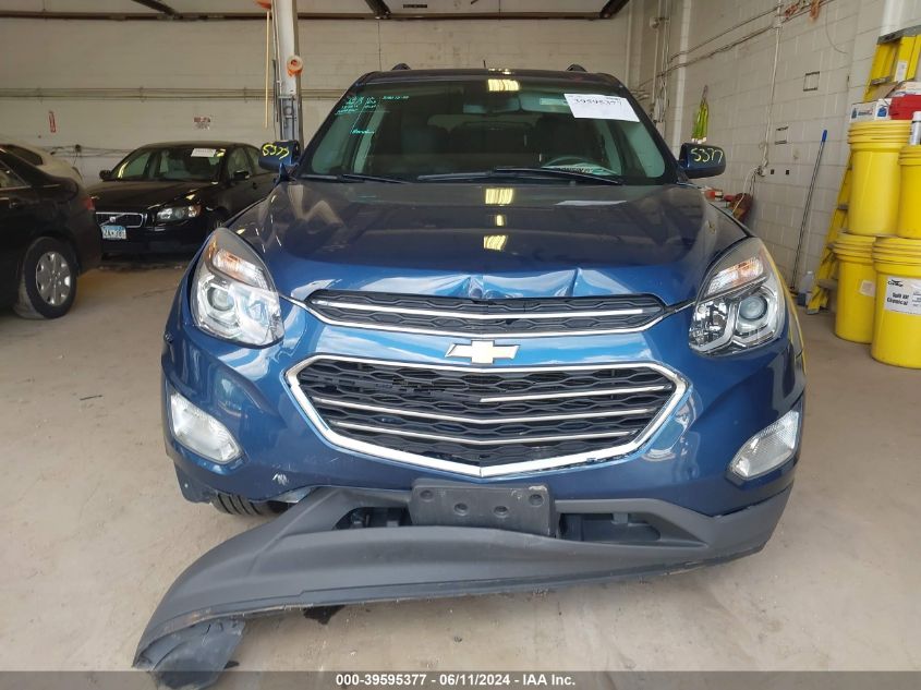 2016 Chevrolet Equinox Lt VIN: 2GNALCEK7G6305236 Lot: 39595377