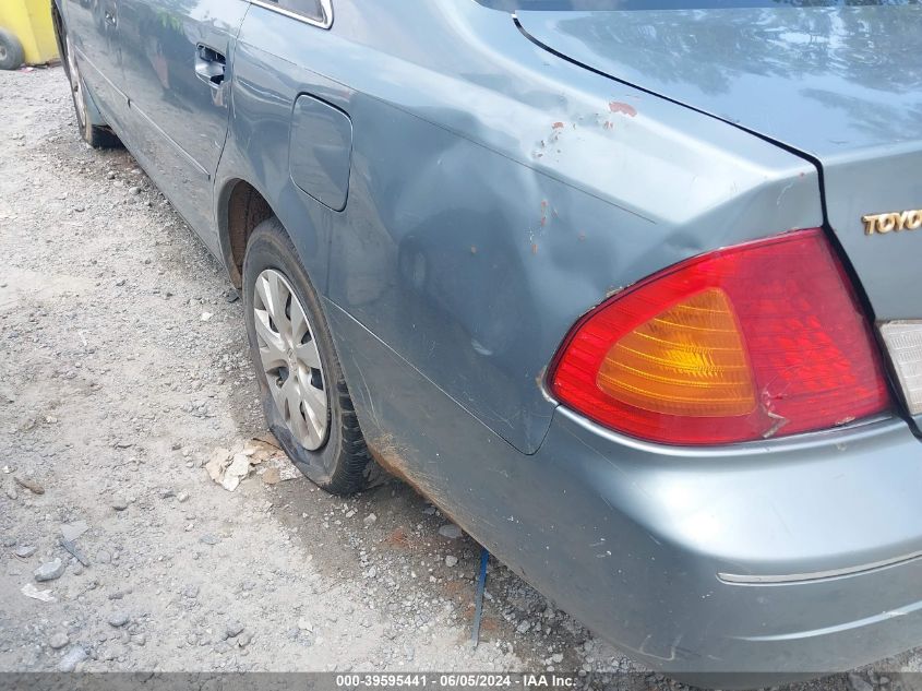 2000 Toyota Avalon Xl VIN: 4T1BF28BXYU068525 Lot: 39595441