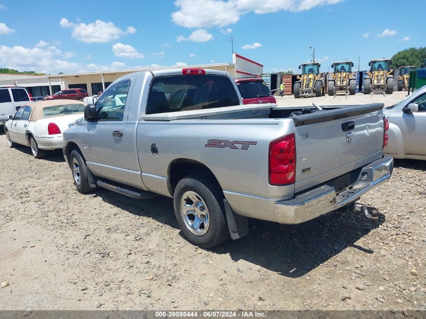 2008 Dodge Ram 1500 St/Sxt VIN: 1D7HA16N78J234821 Lot: 39595444