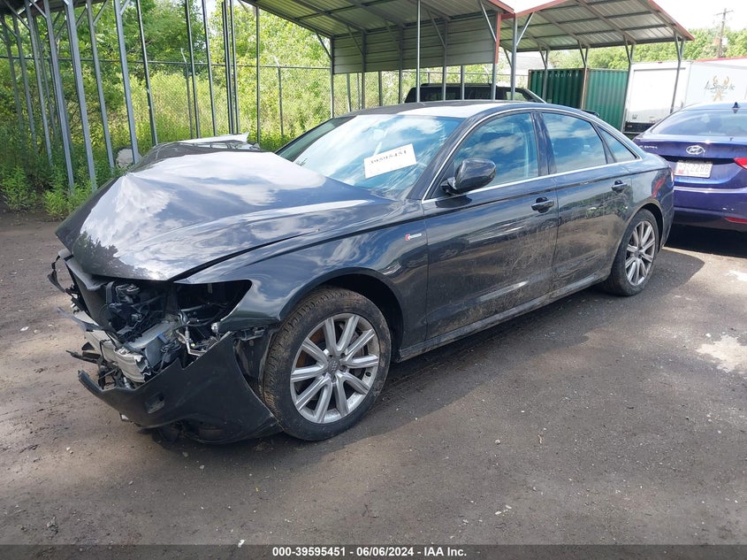 2013 Audi A6 3.0T Premium VIN: WAUHGAFCXDN033549 Lot: 39595451