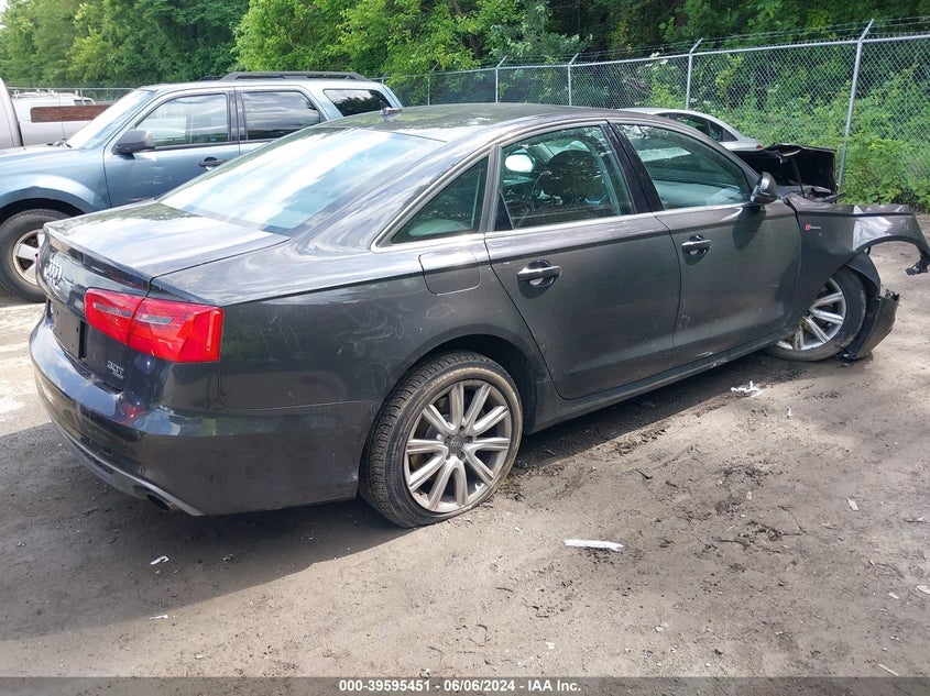 2013 Audi A6 3.0T Premium VIN: WAUHGAFCXDN033549 Lot: 39595451