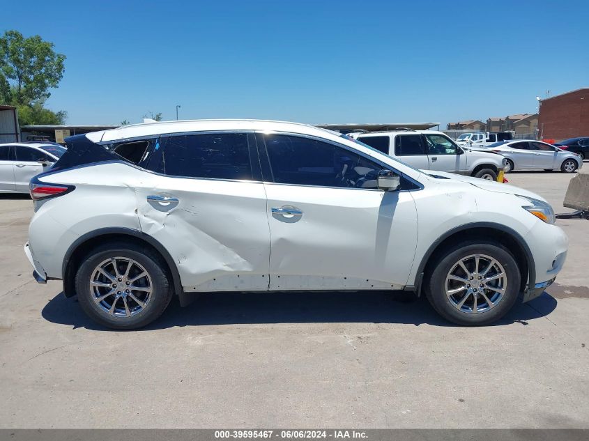 2017 Nissan Murano Platinum/S/Sl/Sv VIN: 5N1AZ2MG3HN101735 Lot: 39595467